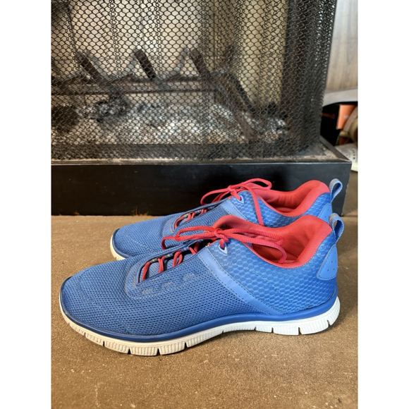 Lands' End Shoes - Lands End Sea Cliff Blue Canvas Mesh Active Sneaker Size 8 B Women’s